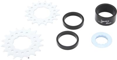 CONTEC singlespeed adapter "ad-one speed" ct adap. set ad-one speed for singlespeed 16/18t