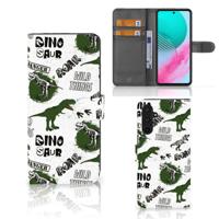 Telefoonhoesje | Met pasjeshouder | voor Samsung Galaxy M54 Dinosaurus