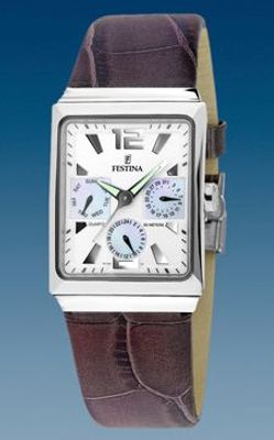 Horlogeband Festina F16139-5 Leder Bruin 23mm