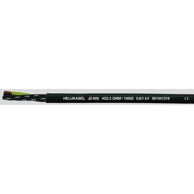 Helukabel JZ-600 Stuurstroomkabel 3 G 0.75 mm² Zwart 10583-500 500 m