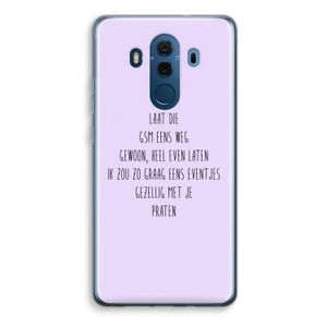 GSM: Huawei Mate 10 Pro Transparant Hoesje