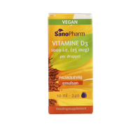 Emulsan vitamine D3 vegan 10 Milliliter