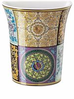 Versace vase en porcelaine à motif Baroque - Blanc