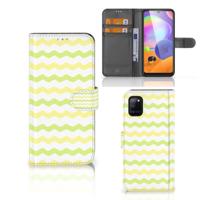 Samsung Galaxy A31 | Telefoon Hoesje | Waves Yellow