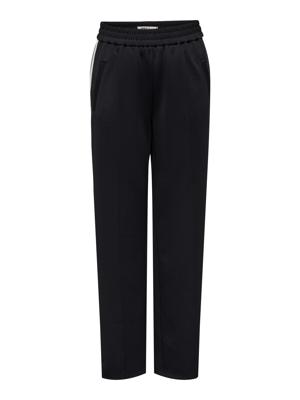 Only Onlwarm Up Mw Panel Track Pant Cc Pnt Broek Black W. Cloud Dancer/gray Flannel