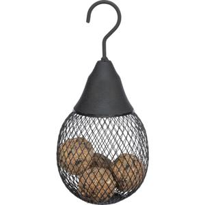 TRIXIE VOERDISPENSER VOOR MEZENBOLLEN / PINDAS ZWART 29X14X14 CM