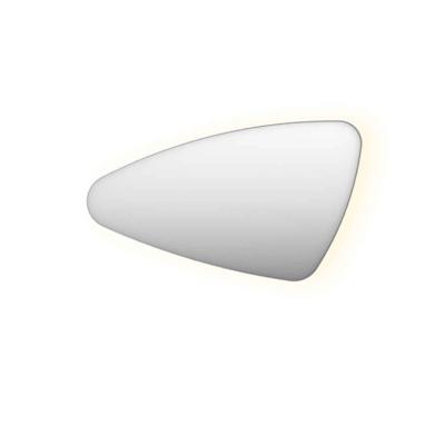 Spiegel Organisch INK SP23 120x70 cm Met Verlichting en Spiegelverwarming Links Geborsteld RVS