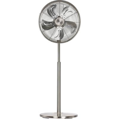 CasaFan Airos Eco Classic SV Staande ventilator Chroom (geborsteld) Timer