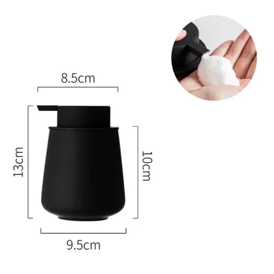 CeramiLux 300ml Luxe Keramische Zeepdispenser - Voor Zeep, Shampoo, Conditioner of Lotion