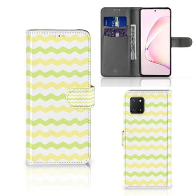 Samsung Note 10 Lite | Telefoon Hoesje | Waves Yellow