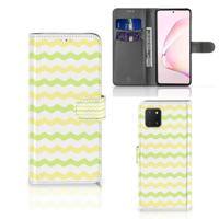 Samsung Note 10 Lite | Telefoon Hoesje | Waves Yellow