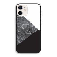 Combinatie marmer: iPhone 12 Biologisch afbreekbaar hoesje