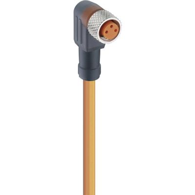 Lumberg Automation 11336-1 Sensor/actuator connector, geassembleerd M8 Aantal polen (sensoren): 3 Bus, haaks 2.00 m 1 stuk(s)