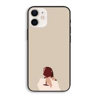 I drink wine: iPhone 12 Biologisch afbreekbaar hoesje