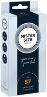 MISTER SIZE 57 - Iets Ruimere Condooms Ultradun 10 stuks