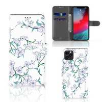 Apple iPhone 11 Pro Max Uniek Hoesje Blossom White