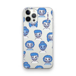 Gezichtjes: iPhone 12 Pro Transparant Hoesje