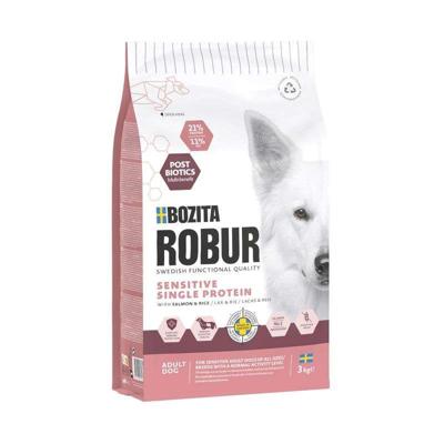 BOZITA Robur Sensitive Single Protein Salmon - droog hondenvoer - 3kg