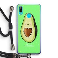 Avocuddle: Huawei P Smart (2019) Transparant Hoesje met koord