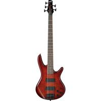 Ibanez GSR205SM Gio Charcoal Brown Burst 5-snarige elektrische basgitaar - thumbnail