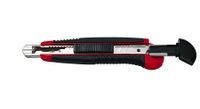 WEDO 78409 Wedo Profi-Cutter, AUTO-LOAD , 9 mm - nr. 78409 zwart/rood 1 stuk(s) - thumbnail