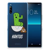 Sony Xperia L4 Telefoonhoesje met Naam Cactus Poo