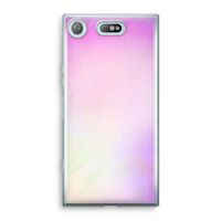 Flow mist pastel: Sony Xperia XZ1 Compact Transparant Hoesje