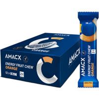 Amacx Energy Fruit Chew Orange 12x38g