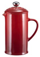 Le Creuset Cafetiere - Kersenrood - 1 liter Le Creuset Cafetiere - Kersenrood - 1 liter