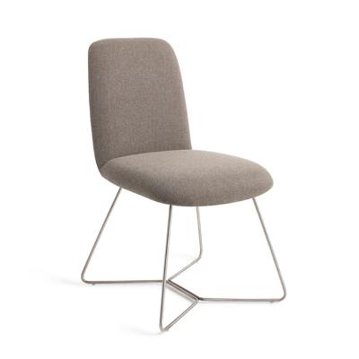 Jesper Home Eetkamerstoel 'Taiwa' Beehive Steel, kleur Foggy Fusion