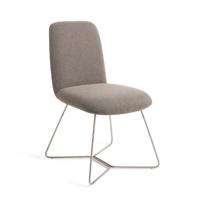 Jesper Home Eetkamerstoel 'Taiwa' Beehive Steel, kleur Foggy Fusion