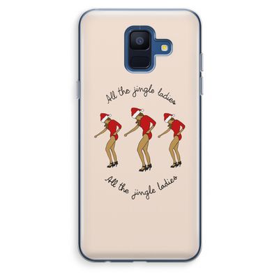 Jingle Ladies: Samsung Galaxy A6 (2018) Transparant Hoesje
