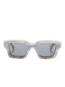 Off-White Eyewear lunettes de soleil rectangulaires Virgil - Gris