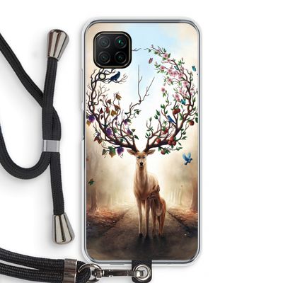 Seasons Change: Huawei P40 Lite Transparant Hoesje met koord