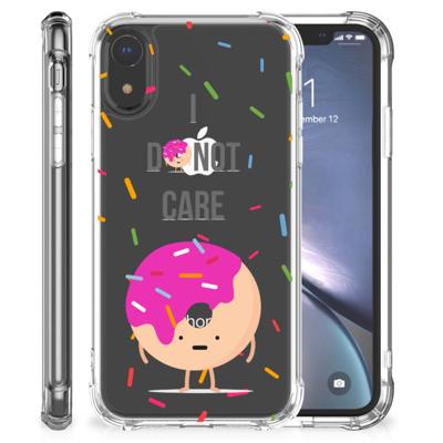 Apple iPhone Xr Beschermhoes Donut Roze Apple iPhone Xr Beschermhoes Donut Roze
