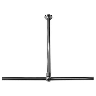 Douche combi stang Seallux diameter 28 mm 90x90, 90x90x90, 80x170 cm chroom