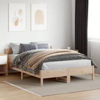 Bedframe zonder matras massief grenenhout 160x200 cm