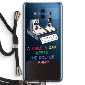 Smile: Huawei Mate 10 Pro Transparant Hoesje met koord