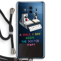 Smile: Huawei Mate 10 Pro Transparant Hoesje met koord