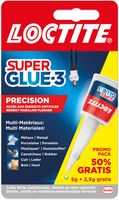 Loctite Secondelijm Super Glue Precision, 5 g + 50 % gratis, op blister - thumbnail