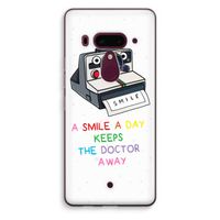 Smile: HTC U12+ Transparant Hoesje
