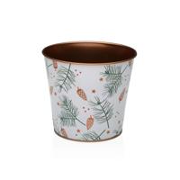 Bloempot Versa Yule Metaal Minimalist 13,3 X 11,3 X 13,3 CM