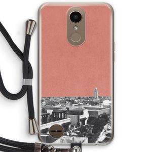 Marrakech Skyline : LG K10 (2017) Transparant Hoesje met koord