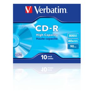 Verbatim 43428 lege cd CD-R 800 MB 10 stuk(s)