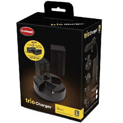 Hähnel Trio Charger Kit - Sony L-Series