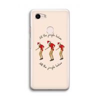 Jingle Ladies: Google Pixel 3 Transparant Hoesje