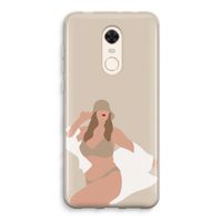 One of a kind: Xiaomi Redmi 5 Transparant Hoesje