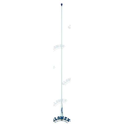Antena VHF para embarcaciones a motor GLORA106GRPPB - VHF - 3DB - 900 MM - FIBERGLASS SIN CABL