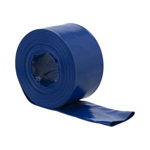 Platte slang - 4" - 20 m - 0 - 4 bar - met stof versterkt