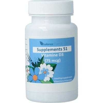 Vitamine D3 75mcg